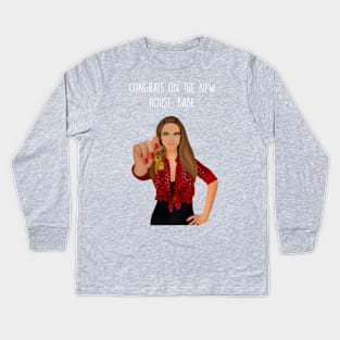 Chrishell Babe Kids Long Sleeve T-Shirt